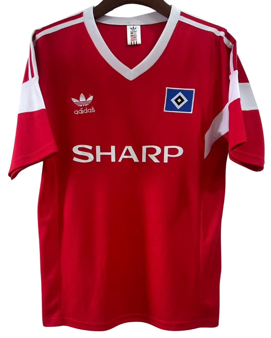 Koszulka Piłkarska HSV Hamburg 1988/1989 Away Retro