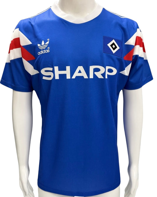 Koszulka Piłkarska HSV Hamburg 1990/1991 Away Retro