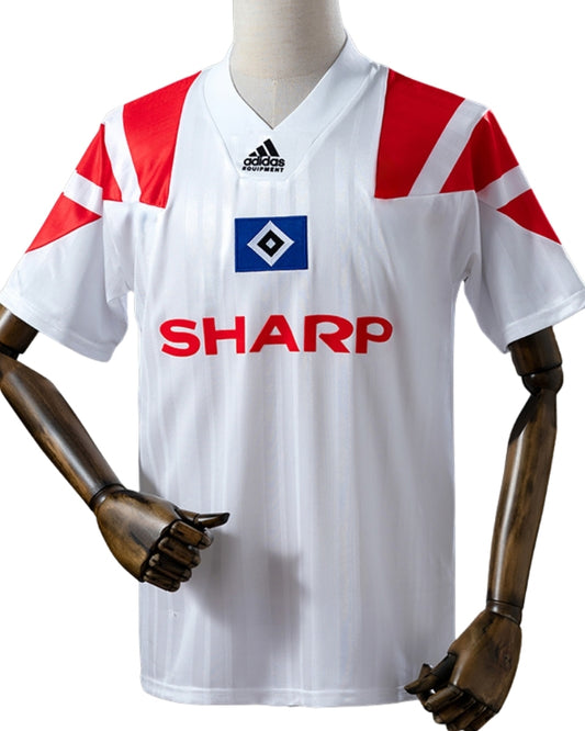 Koszulka Piłkarska HSV Hamburg 1992/1993 Home Retro