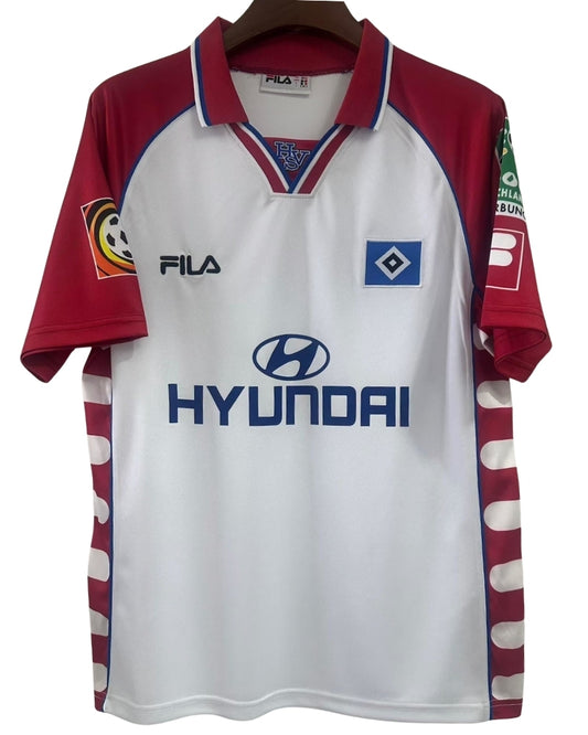 Koszulka Piłkarska HSV Hamburg 1999/2000 Home Retro