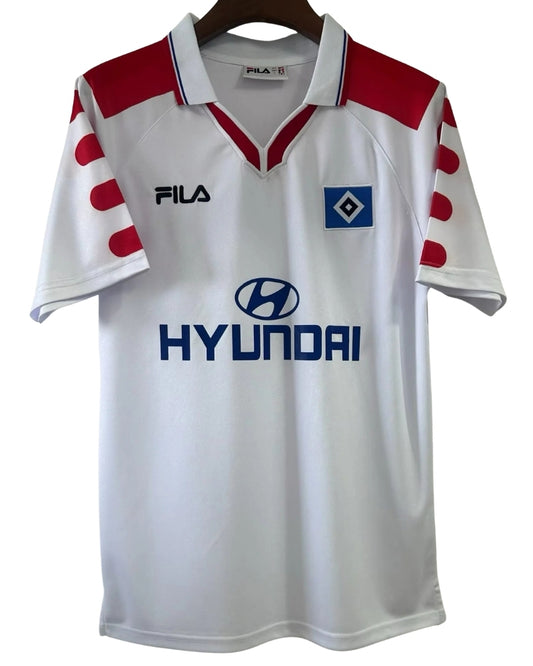 Koszulka Piłkarska HSV Hamburg 1998/1999 Home Retro