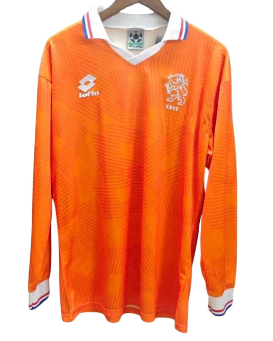Koszulka Piłkarska Holandia 1991/1993 Home Retro Dł Rękaw