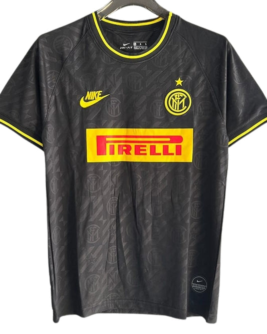 Koszulka Piłkarska Inter Mediolan 2019/2020 3rd Black Retro