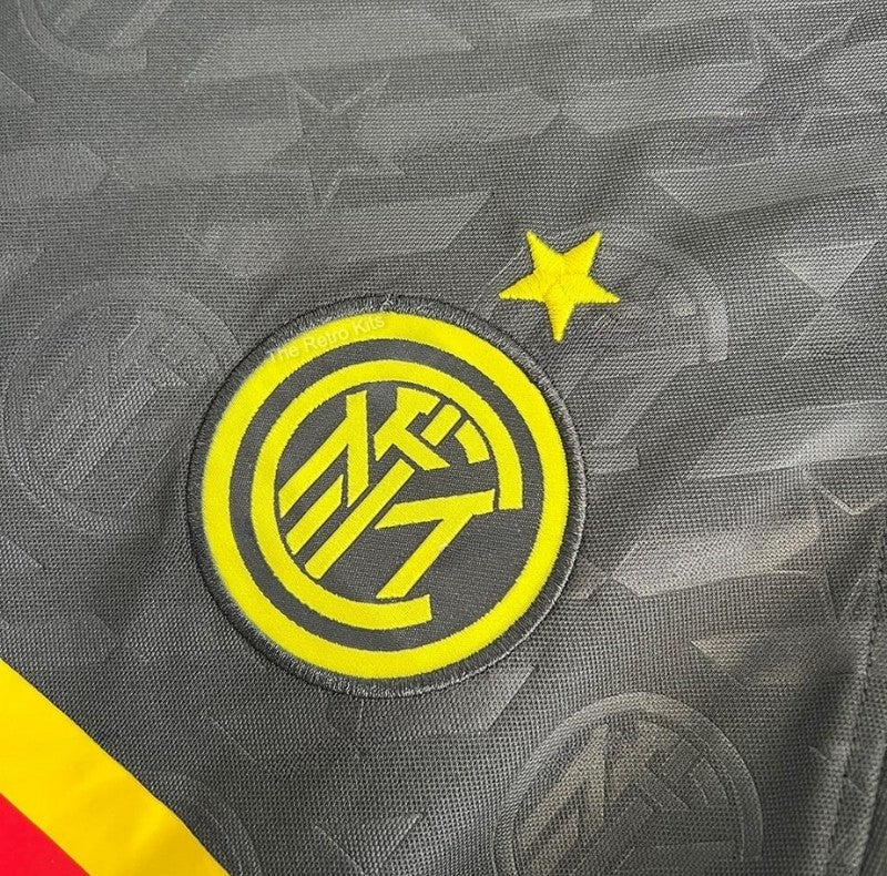 Koszulka Piłkarska Inter Mediolan 2019/2020 3rd Black Retro
