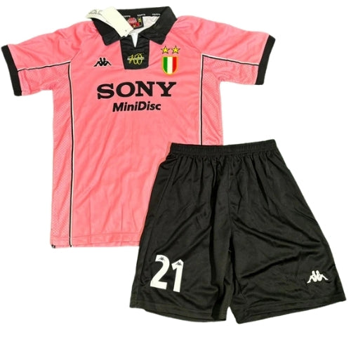 Komplet Piłkarski Dziecięcy Juventus Turyn 1997/1998 Away Retro