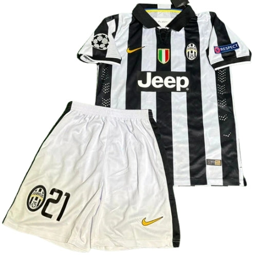 Komplet Piłkarski Dziecięcy Juventus Turyn 2014/2015 Home Retro