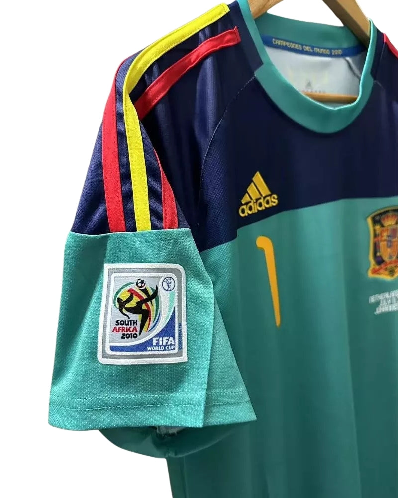 Koszulka Bramkarska Hiszpania MŚ 2010 Home Retro