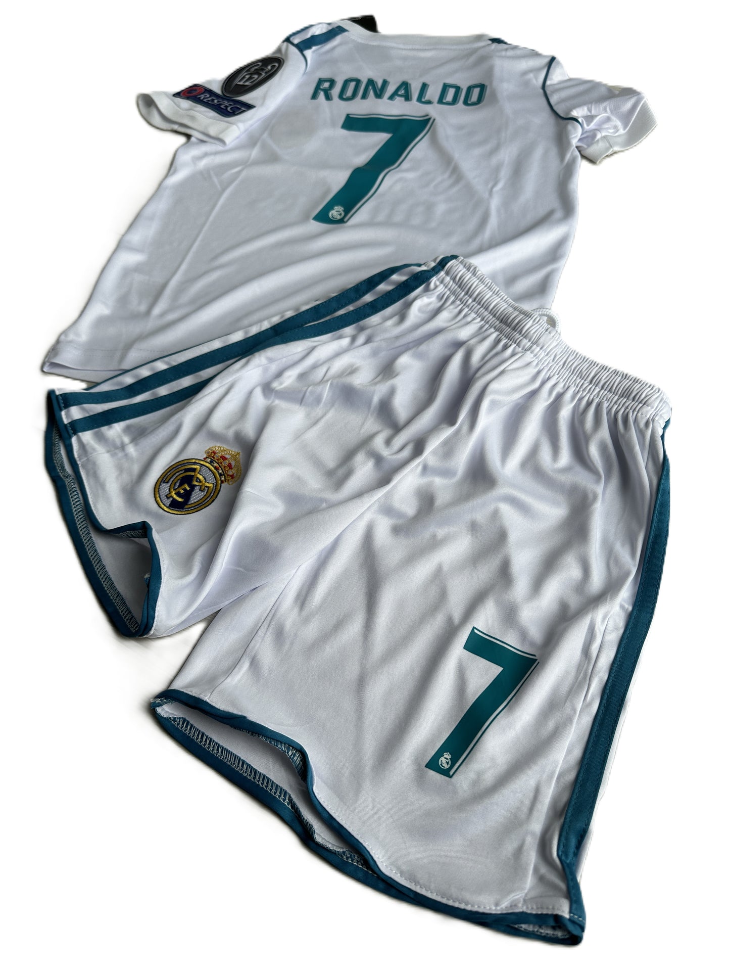 Komplet Piłkarski Dziecięcy Real Madryt 2017/2018 Home Retro