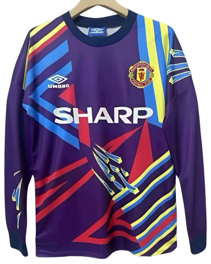Koszulka/Bluza Bramkarska Manchester United 1992/1993 Retro Purple