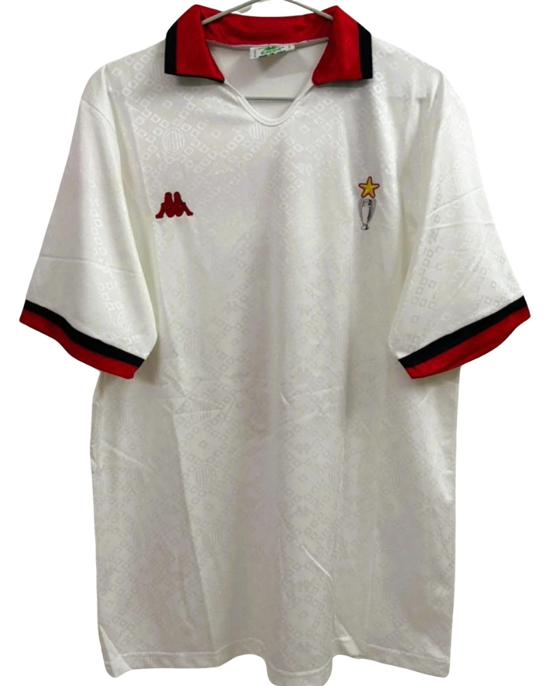 Koszulka Piłkarska AC Milan 1989/1990 Away Retro