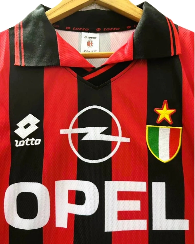 Koszulka Piłkarska AC Milan 1996/1997 Home Retro
