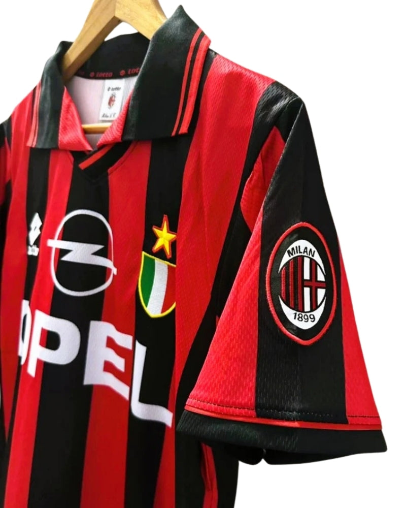 Koszulka Piłkarska AC Milan 1996/1997 Home Retro