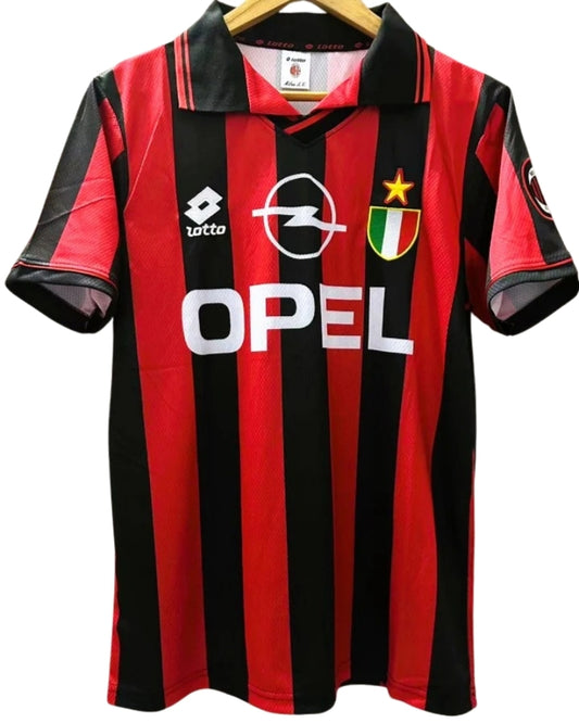Koszulka Piłkarska AC Milan 1996/1997 Home Retro