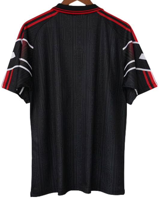Koszulka Piłkarska AC Milan 1997/1998 3rd Black Retro