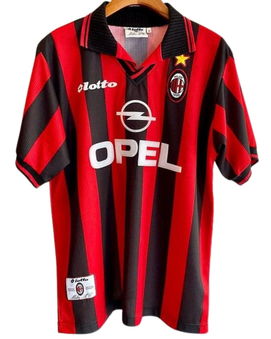 Koszulka Piłkarska AC Milan 1997/1998 Home Retro