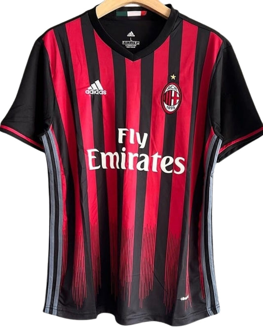 Koszulka Piłkarska AC Milan 2016/2017 Home Retro