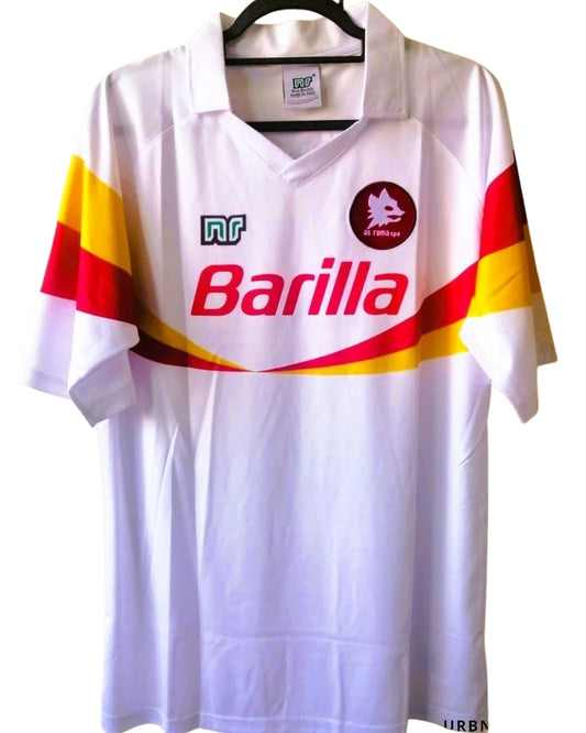 Koszulka Piłkarska AS Roma 1990/1991 Away Retro