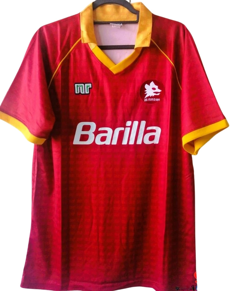 Koszulka Piłkarska AS Roma 1990/1991 Home Retro