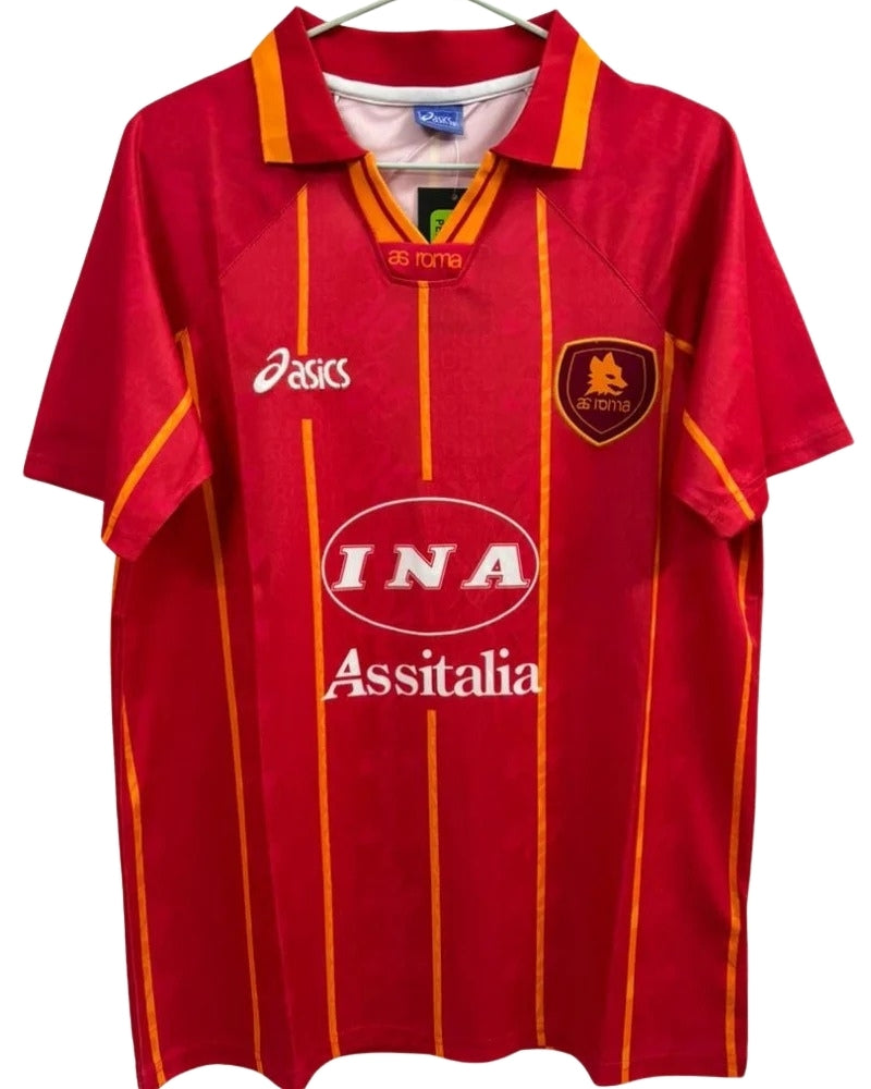 Koszulka Piłkarska AS Roma 1996/1997 Home Retro