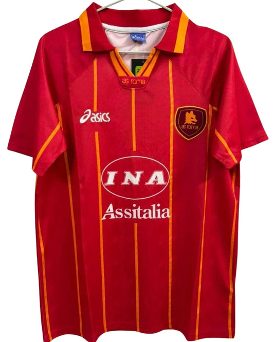 Koszulka Piłkarska AS Roma 1996/1997 Home Retro