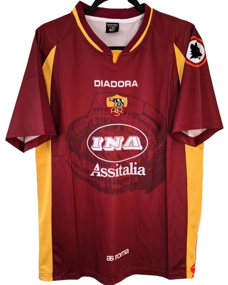Koszulka Piłkarska AS Roma 1997/1998 Home Retro