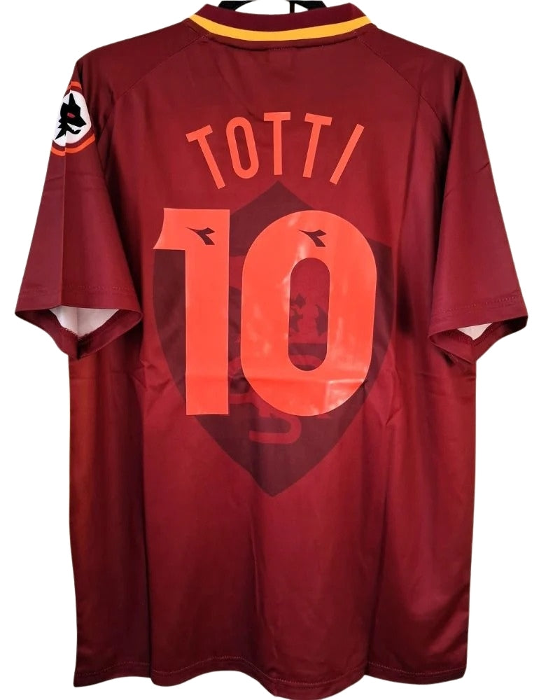Koszulka Piłkarska AS Roma 1997/1998 Home Retro