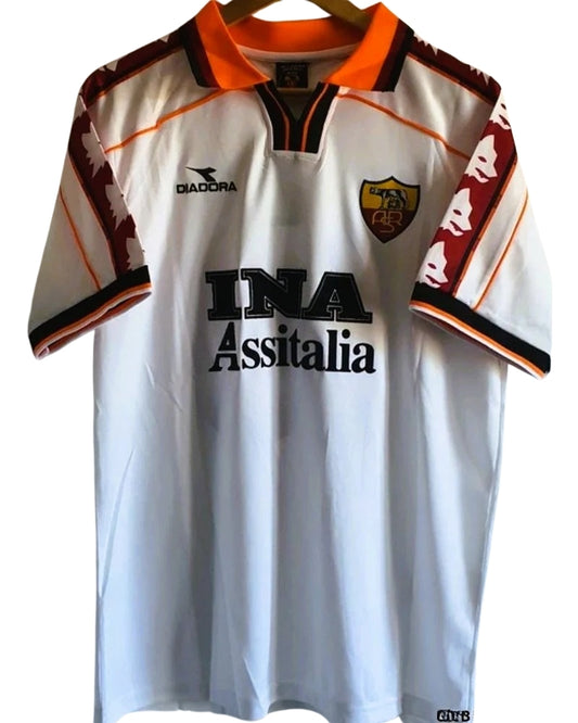 Koszulka Piłkarska AS Roma 1998/1999 Away Retro
