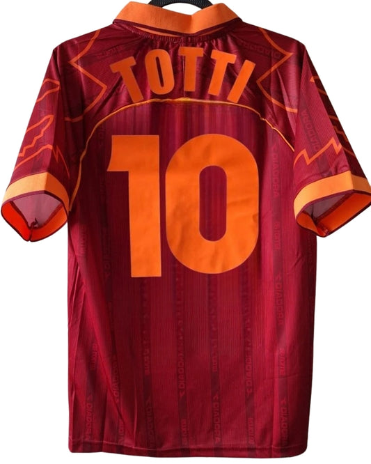 Koszulka Piłkarska AS Roma 1999/2000 Home Retro