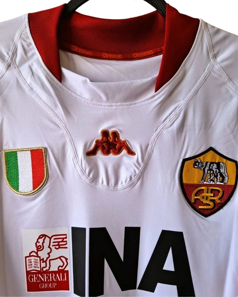 Koszulka Piłkarska AS Roma 2001/2002 Away Retro
