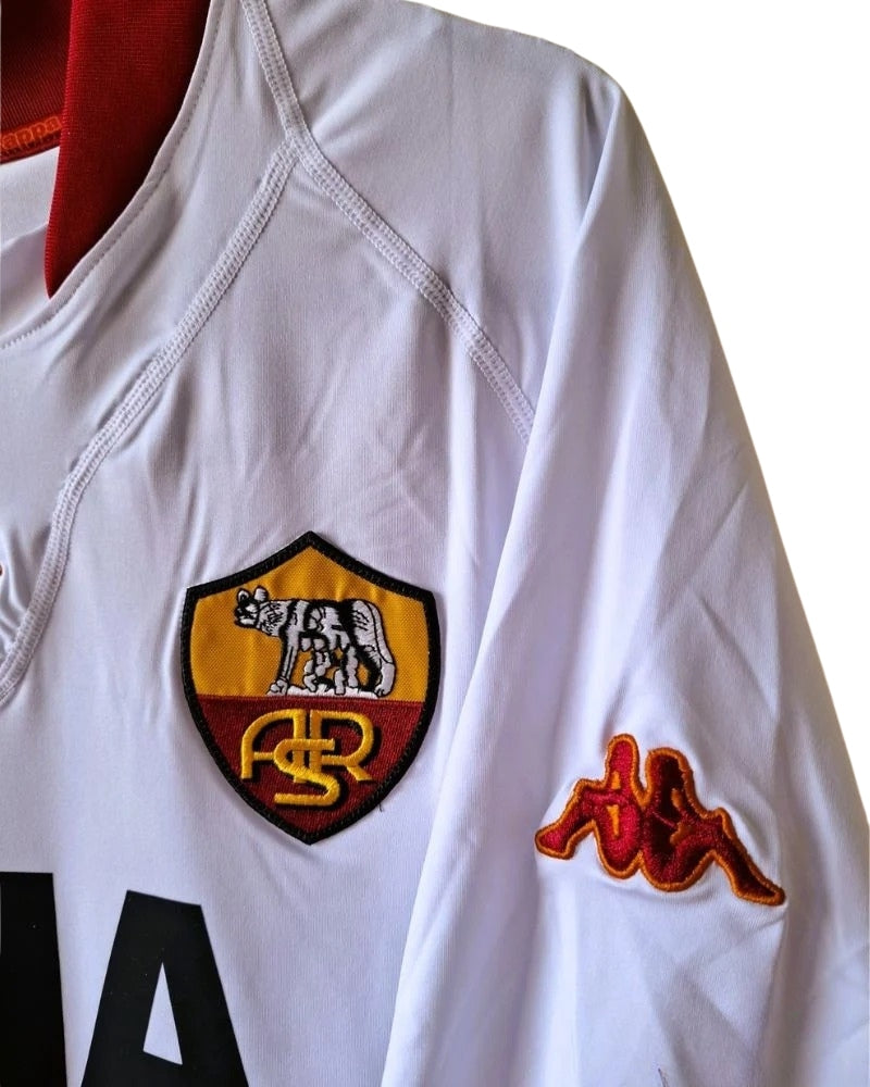 Koszulka Piłkarska AS Roma 2001/2002 Away Retro