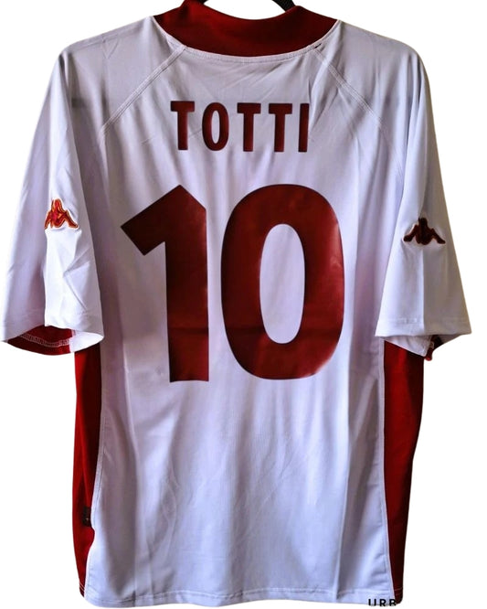 Koszulka Piłkarska AS Roma 2001/2002 Away Retro