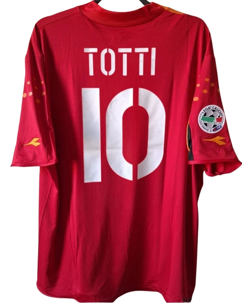 Koszulka Piłkarska AS Roma 2003/2004 Home Retro