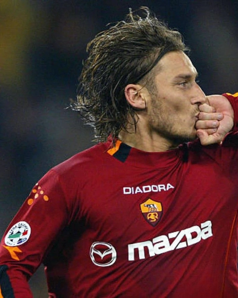 Koszulka Piłkarska AS Roma 2003/2004 Home Retro