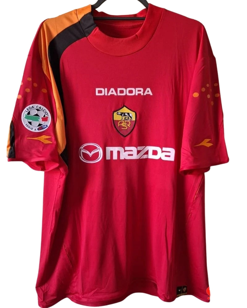 Koszulka Piłkarska AS Roma 2003/2004 Home Retro