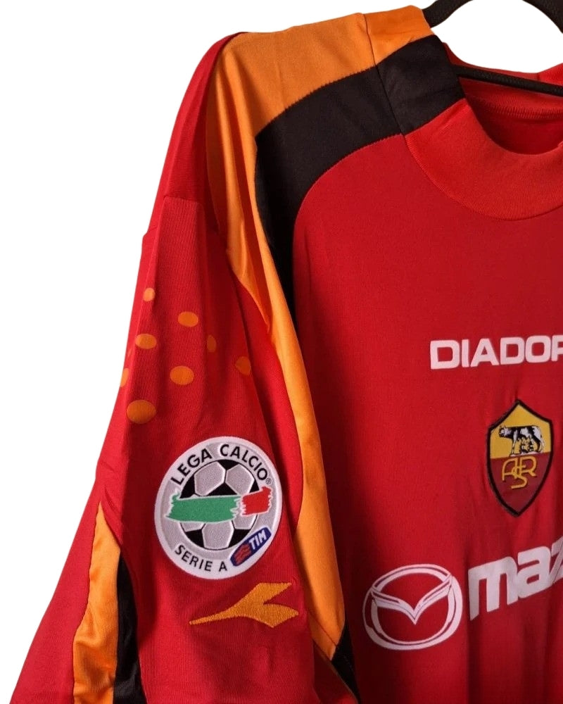 Koszulka Piłkarska AS Roma 2003/2004 Home Retro
