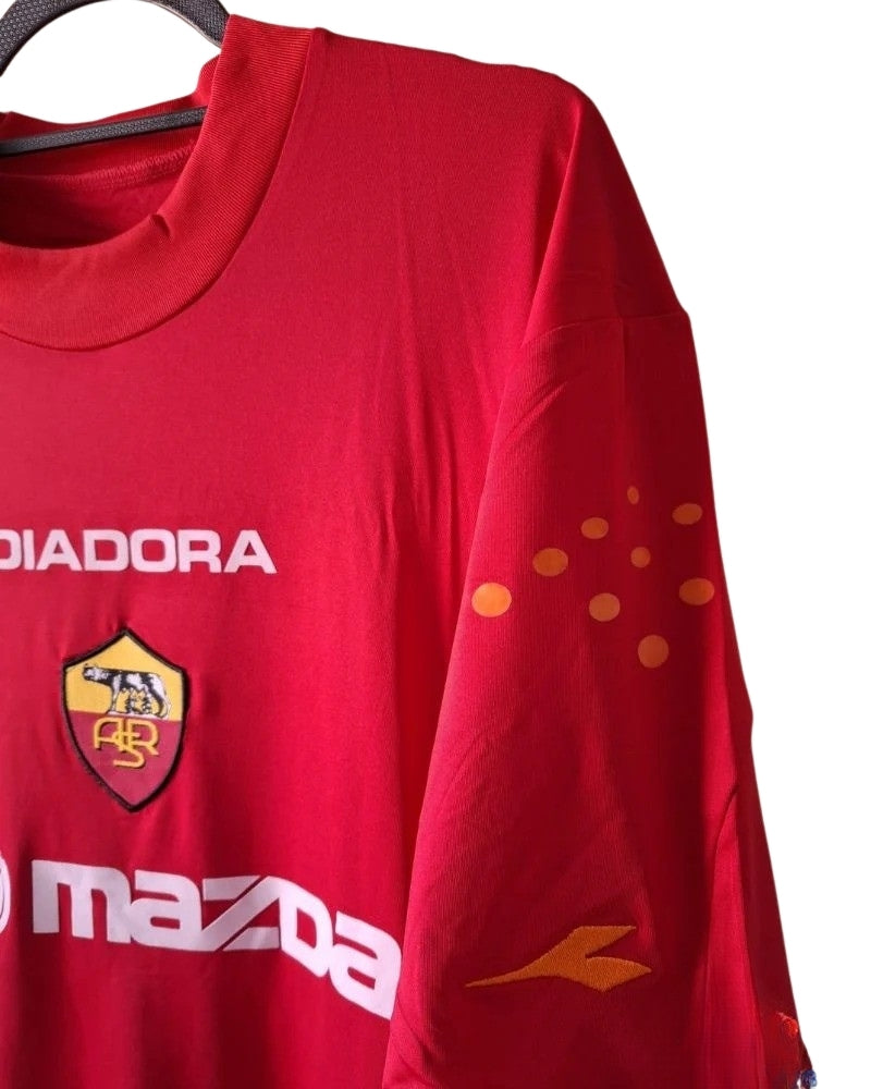 Koszulka Piłkarska AS Roma 2003/2004 Home Retro