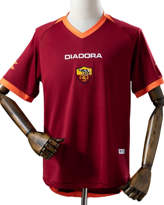 Koszulka Piłkarska AS Roma 2006/2007 Home Retro