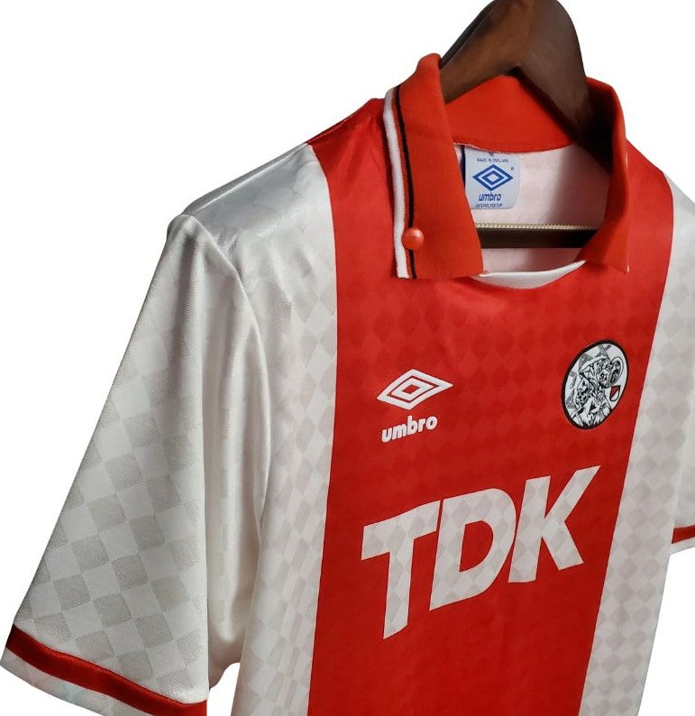 Koszulka Piłkarska Ajax Amsterdam 1989/1990 Home Retro