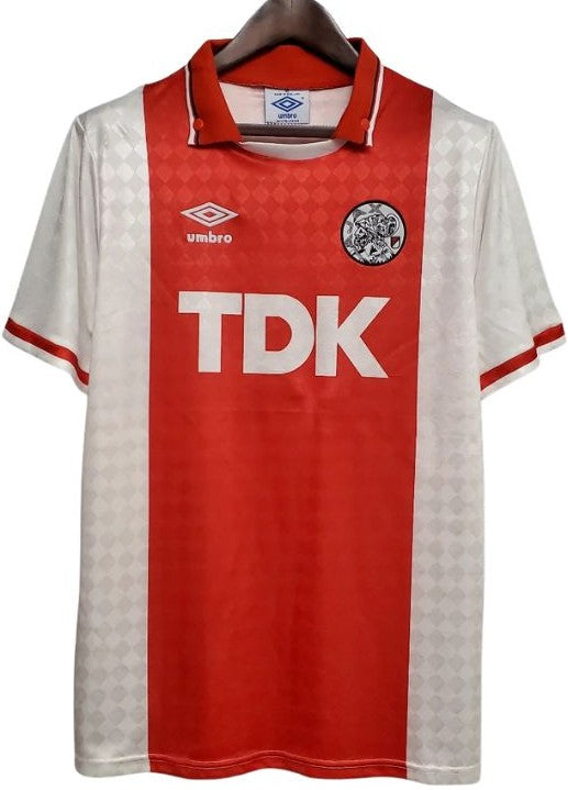 Koszulka Piłkarska Ajax Amsterdam 1989/1990 Home Retro