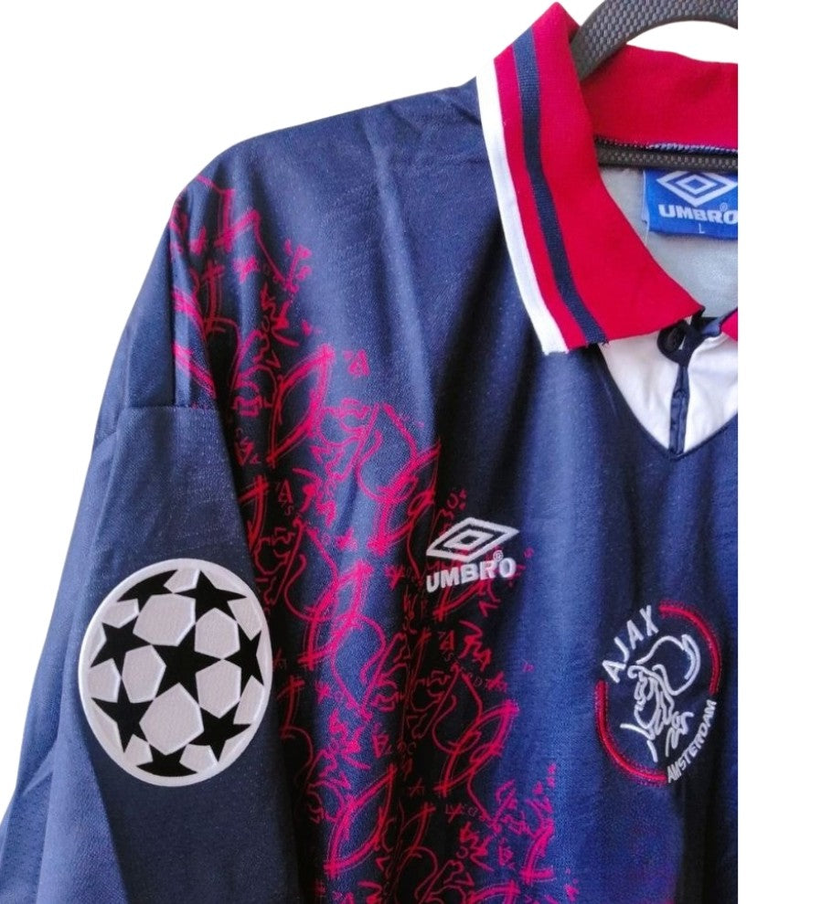 Koszulka Piłkarska Ajax Amsterdam 1994/1995 Away UCL Final Retro