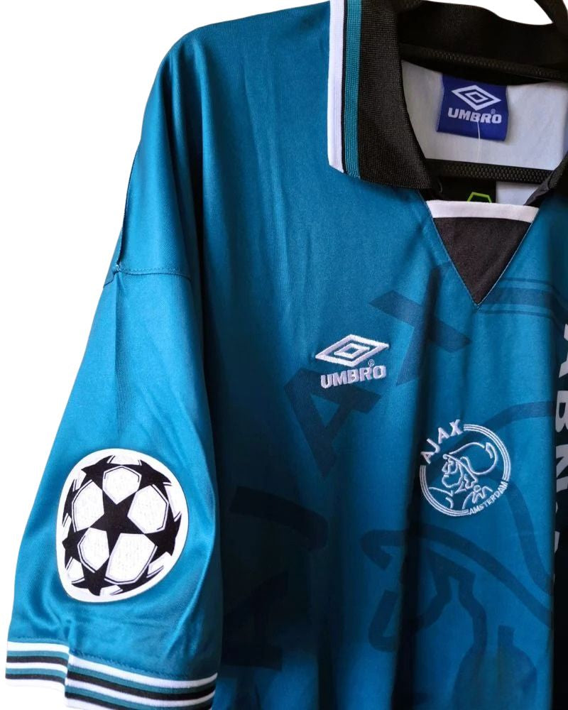 Koszulka Piłkarska Ajax Amsterdam 1995/1996 Away Retro