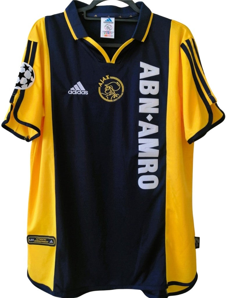 Koszulka Piłkarska Ajax Amsterdam 2000/2001 Away Retro