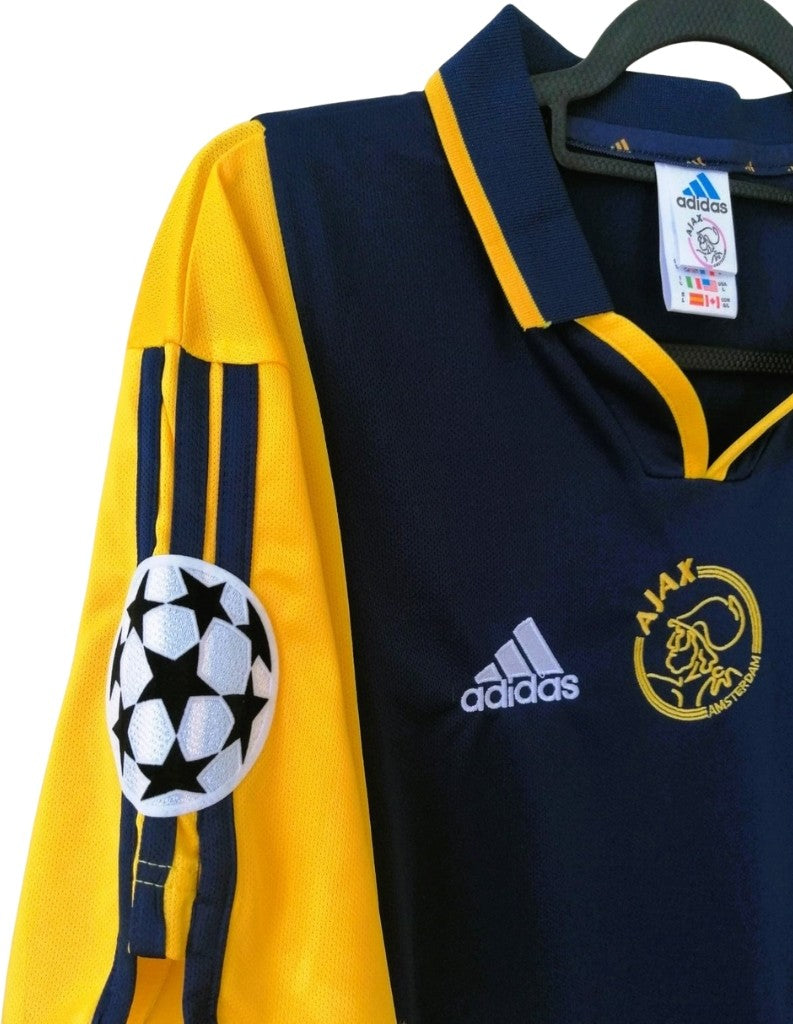 Koszulka Piłkarska Ajax Amsterdam 2000/2001 Away Retro