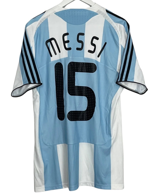 Koszulka Piłkarska Argentyna 2008 Home Retro