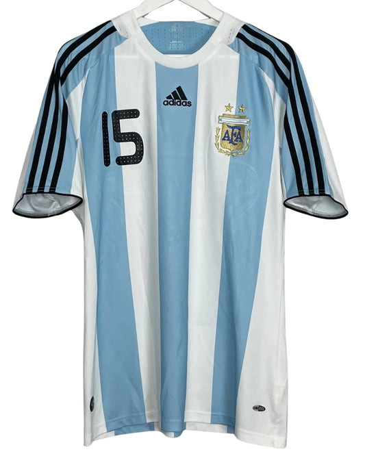 Koszulka Piłkarska Argentyna 2008 Home Retro