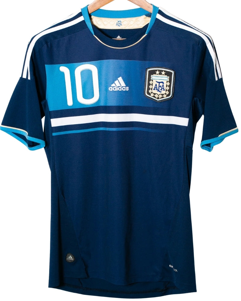Koszulka Piłkarska Argentyna MŚ 2011 Away Retro