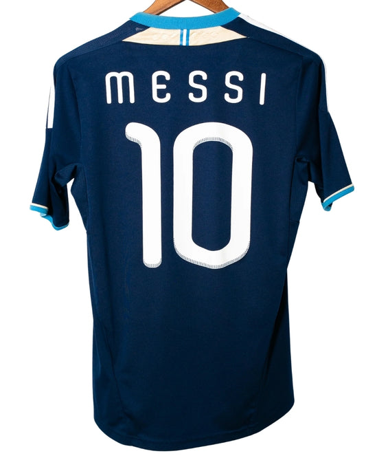 Koszulka Piłkarska Argentyna MŚ 2011 Away Retro