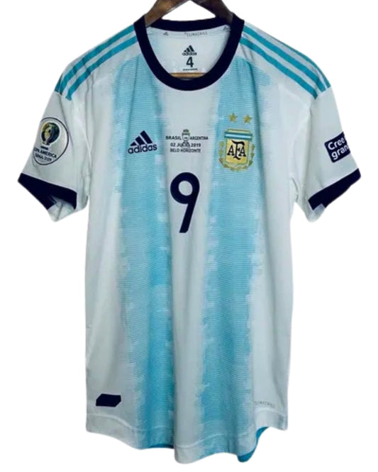 Koszulka Piłkarska Argentyna 2019 Home Retro Player