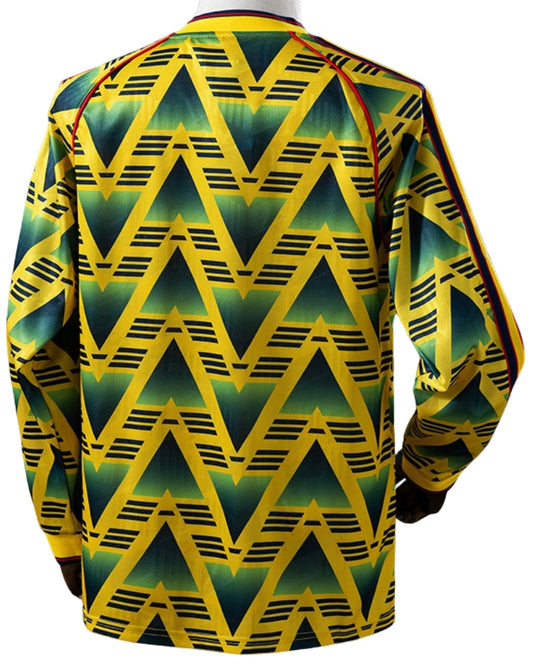 Koszulka Piłkarska Arsenal Londyn 1991/1992 Away Retro Dł Rękaw