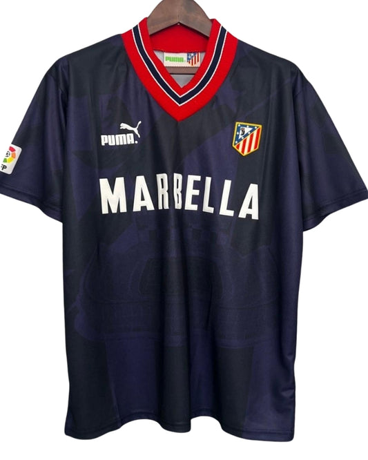 Koszulka Piłkarska Atletico Madryt 1995/1996 Away Retro